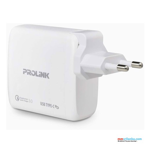 Prolink 60W 2-Port USB Wall Charger PTC26001